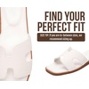 image:imageProject Cloud 100 Genuine Leather Sandals Women Flats For Women JannelWhite