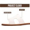 image:imageProject Cloud 100 Genuine Leather Sandals Women Flats For Women JannelWhite