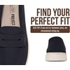 image:imageProject Cloud 100 Genuine Leather SlipOn Loafers for Women Filide1Navy Suede