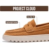 image:imageProject Cloud 100 Genuine Leather SlipOn Loafers for Women Filide1Whiskey