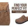image:imageProject Cloud 100 Genuine Leather Slipons Footbed Clogs for Women SandalsBrown Sugar Leather