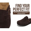 image:imageProject Cloud 100 Genuine Leather Slipons Footbed Clogs for Women SandalsChoco Brown Suede