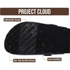 image:imageProject Cloud 100 Genuine Leather Slipons Footbed Clogs for Women SandalsNavy Wool