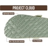 image:imageProject Cloud 100 Genuine Leather Slipons Footbed Clogs for Women SandalsSage Suede