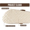 image:imageProject Cloud 100 Genuine Leather Slipons Footbed Clogs for Women SandalsSand Suede