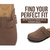 image:imageProject Cloud 100 Genuine Leather Slipons Footbed Clogs for Women SandalsTan Leather