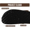 image:imageProject Cloud 100 Genuine Leather Slipons Footbed Clogs for Women SandalsTan Suede