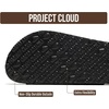 image:imageProject Cloud 100 Genuine Leather Summer Slide Sandals for Women CapriBlack Box