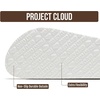 image:imageProject Cloud 100 Genuine Leather Summer Slide Sandals for Women CapriBlue Leather