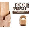 image:imageProject Cloud 100 Genuine Leather Wedge Platform Sandals for Women MILASand Suede