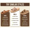 image:imageProject Cloud 100 Genuine Leather Wedge Platform Sandals for Women MILAWhite Leather