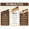 image:imageProject Cloud Ballet Flats for Women  Genuine Leather Insole Womens FlatsChoco Brown 2 Ashley