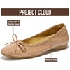 image:imageProject Cloud Ballet Flats for Women  Genuine Leather Insole Womens FlatsNude Patent  Ashley