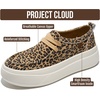 image:imageProject Cloud Canvas Platform Loafers for Women Boat Shoes for Women DanaLeopard Print Twill