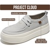 image:imageProject Cloud Canvas Platform Loafers for Women Boat Shoes for Women DanaLunar Rock Retro Canvas
