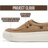 image:imageProject Cloud Canvas Platform Loafers for Women Boat Shoes for Women DanaTobacco Retro Canvas