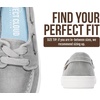 image:imageProject Cloud Canvas Sneakers for Women Memory Foam Slip On SeasaltGrey Canvas
