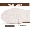 image:imageProject Cloud Canvas Sneakers for Women Memory Foam Slip On SeasaltMocha Mousse