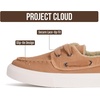 image:imageProject Cloud Canvas Sneakers for Women Memory Foam Slip On SeasaltTan Canvas