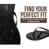image:imageProject Cloud Flip Flops for Women Memory Foam Flats Sandals FoundationsBlack Patent