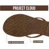 image:imageProject Cloud Flip Flops for Women Memory Foam Flats Sandals FoundationsChocolate