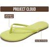 image:imageProject Cloud Flip Flops for Women Memory Foam Flats Sandals FoundationsCitron