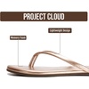 image:imageProject Cloud Flip Flops for Women Memory Foam Flats Sandals FoundationsCopper