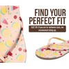 image:imageProject Cloud Flip Flops for Women Memory Foam Flats Sandals FoundationsFruit