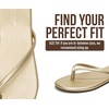 image:imageProject Cloud Flip Flops for Women Memory Foam Flats Sandals FoundationsGold