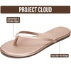image:imageProject Cloud Flip Flops for Women Memory Foam Flats Sandals FoundationsRose Gold