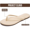 image:imageProject Cloud Flip Flops for Women Memory Foam Flats Sandals FoundationsSand