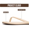 image:imageProject Cloud Flip Flops for Women Memory Foam Flats Sandals FoundationsSand