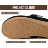image:imageProject Cloud Genuine Leather Platform Clogs for Women  Womens MulesBlack Suede