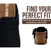 image:imageProject Cloud Genuine Leather Platform Clogs for Women  Womens MulesBlack Suede