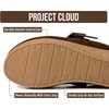 image:imageProject Cloud Genuine Leather Platform Clogs for Women  Womens MulesCocoa Suede