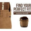 image:imageProject Cloud Genuine Leather Platform Clogs for Women  Womens MulesSand Suede