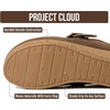 image:imageProject Cloud Genuine Leather Platform Clogs for Women  Womens MulesSand Suede