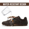 image:imageProject Cloud Genuine Leather Womens Barefoot Lace Up ShoesChoco Brown Suede