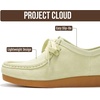 image:imageProject Cloud Genuine Leather Womens Oxford Shoes with Memory Foam WallyGreen