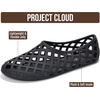 image:imageProject Cloud Lightweight Summer Flats Jelly Shoes Women Footwear JellzBlack