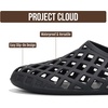 image:imageProject Cloud Lightweight Summer Flats Jelly Shoes Women Footwear JellzBlack