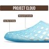 image:imageProject Cloud Lightweight Summer Flats Jelly Shoes Women Footwear JellzBlue Transparent
