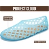 image:imageProject Cloud Lightweight Summer Flats Jelly Shoes Women Footwear JellzBlue Transparent