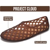 image:imageProject Cloud Lightweight Summer Flats Jelly Shoes Women Footwear JellzBrown Transparent