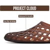 image:imageProject Cloud Lightweight Summer Flats Jelly Shoes Women Footwear JellzBrown Transparent