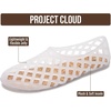 image:imageProject Cloud Lightweight Summer Flats Jelly Shoes Women Footwear JellzCrystal Transparent