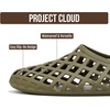 image:imageProject Cloud Lightweight Summer Flats Jelly Shoes Women Footwear JellzOlive