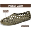 image:imageProject Cloud Lightweight Summer Flats Jelly Shoes Women Footwear JellzOlive