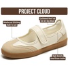 image:imageProject Cloud Mary Jane Shoes NonSlip Fashion Sneakers for WomenBone