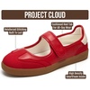 image:imageProject Cloud Mary Jane Shoes NonSlip Fashion Sneakers for WomenRed  Summer